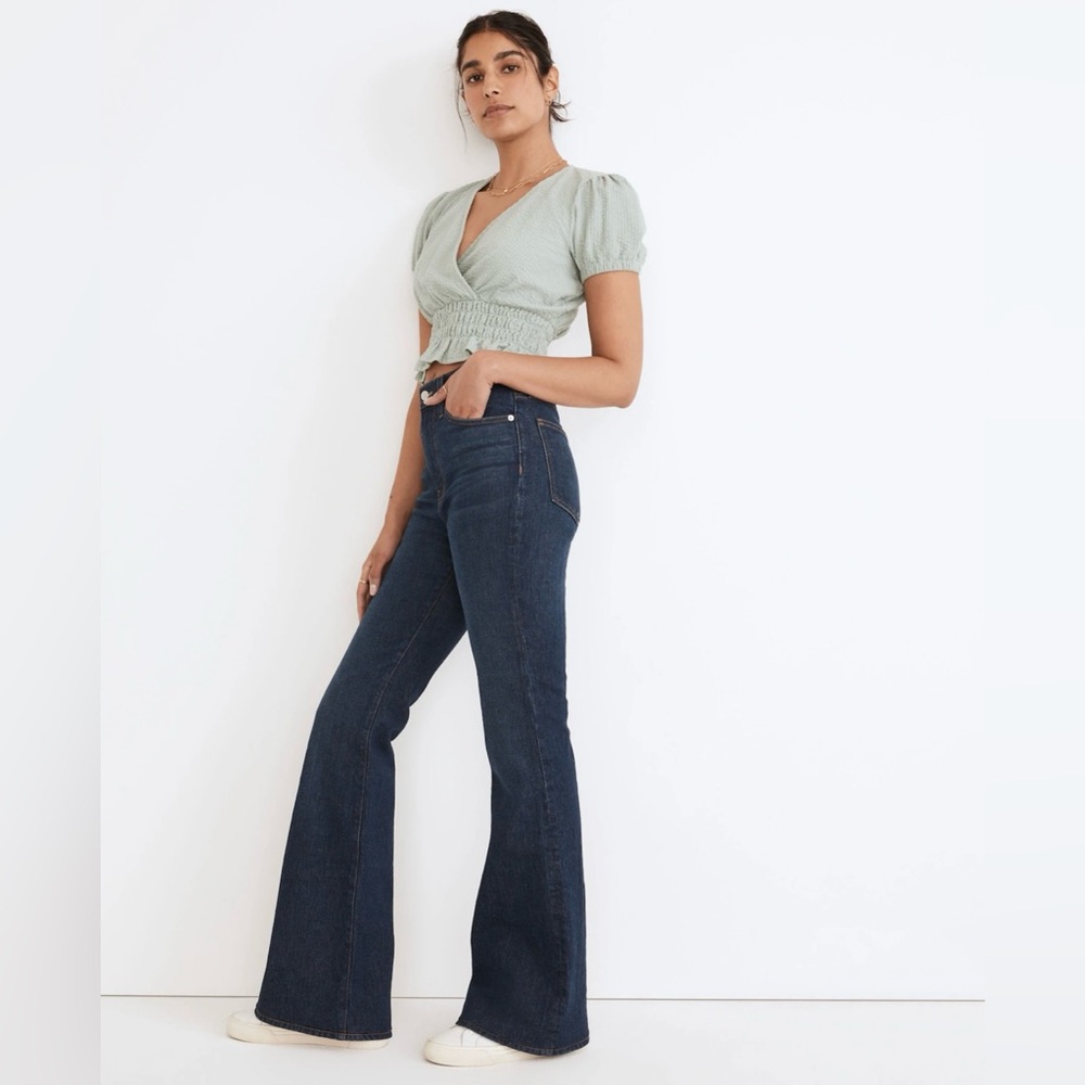 Madewell The Perfect Vintage Flare Jean in Beaucourt Wash